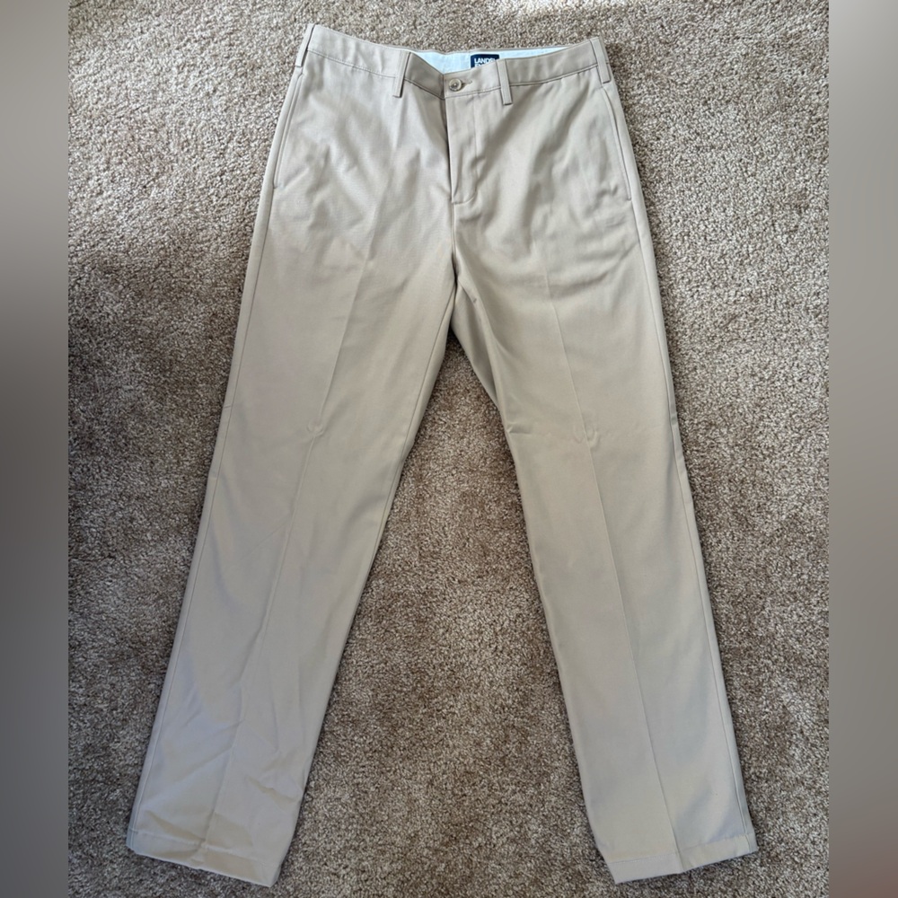 Men's Classic Tan Dress Pants